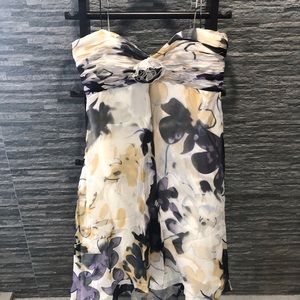 JS Collection Chiffon Floral Dress